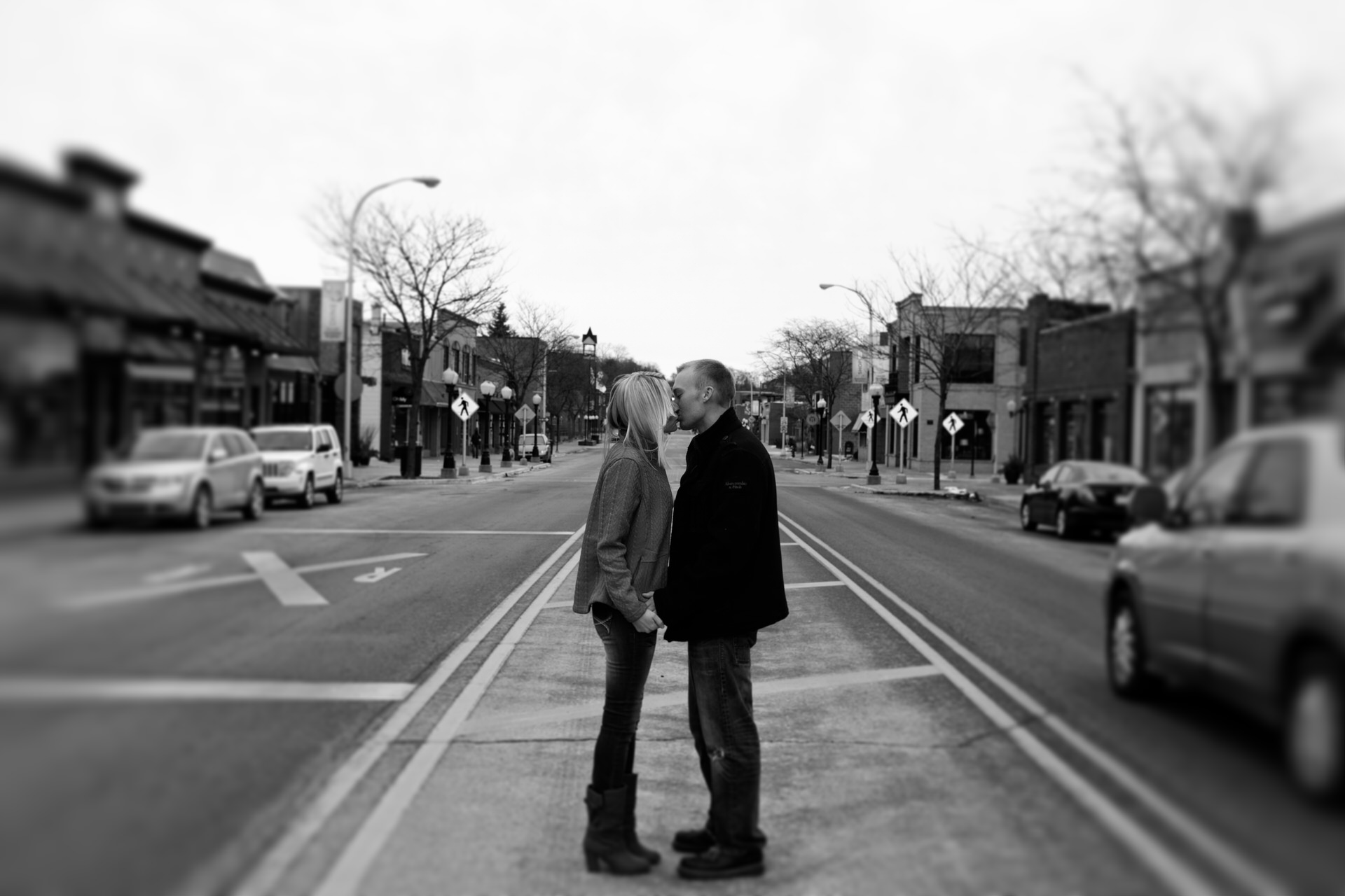 An Early Spring to Remember: Carol and Shawn’s Downtown Brighton Engagement Session