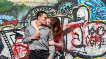Joie & Joe’s Spring Engagement Session at MSU