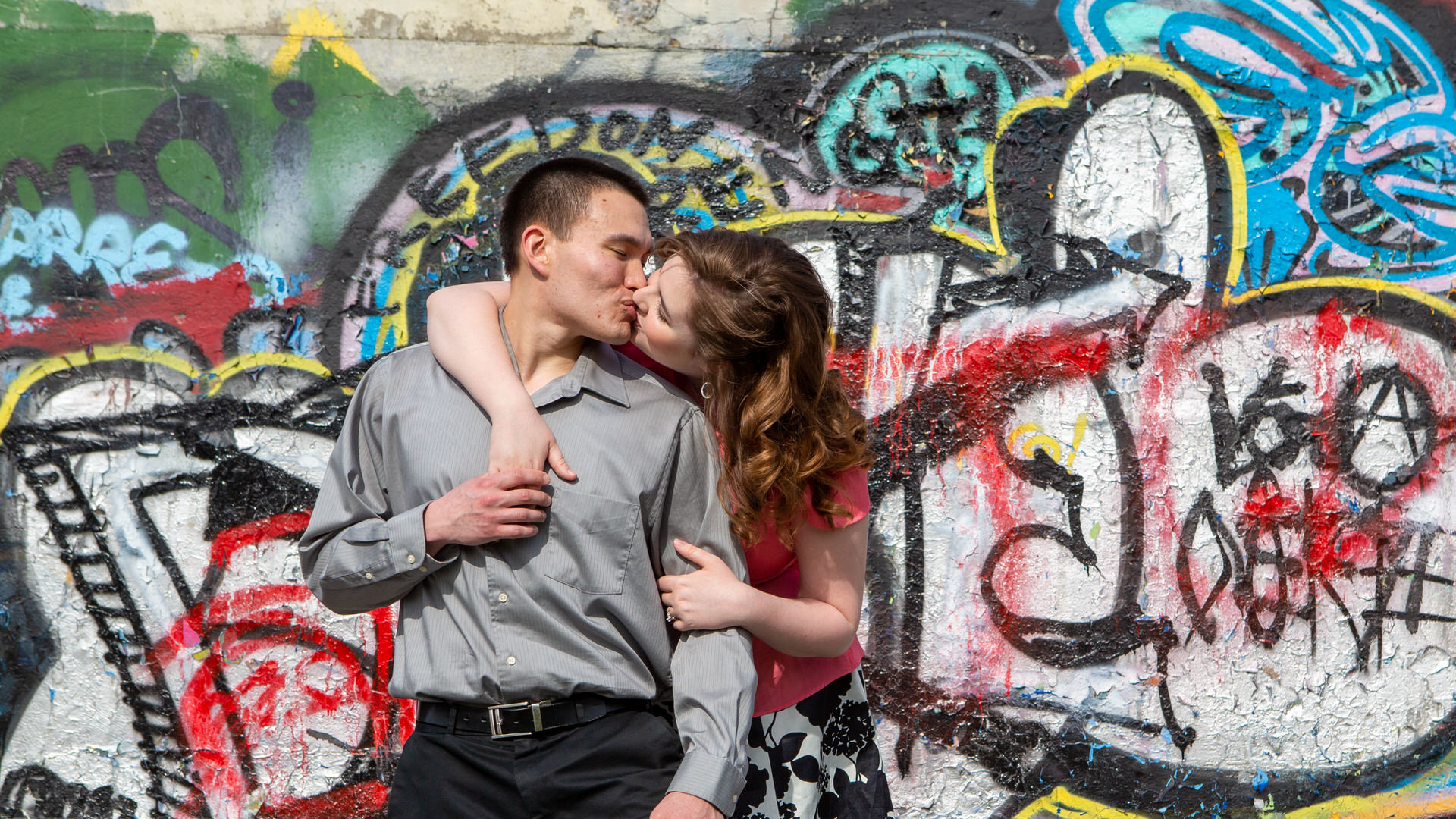 Joie & Joe’s Engagement Photo Session at Michigan State University