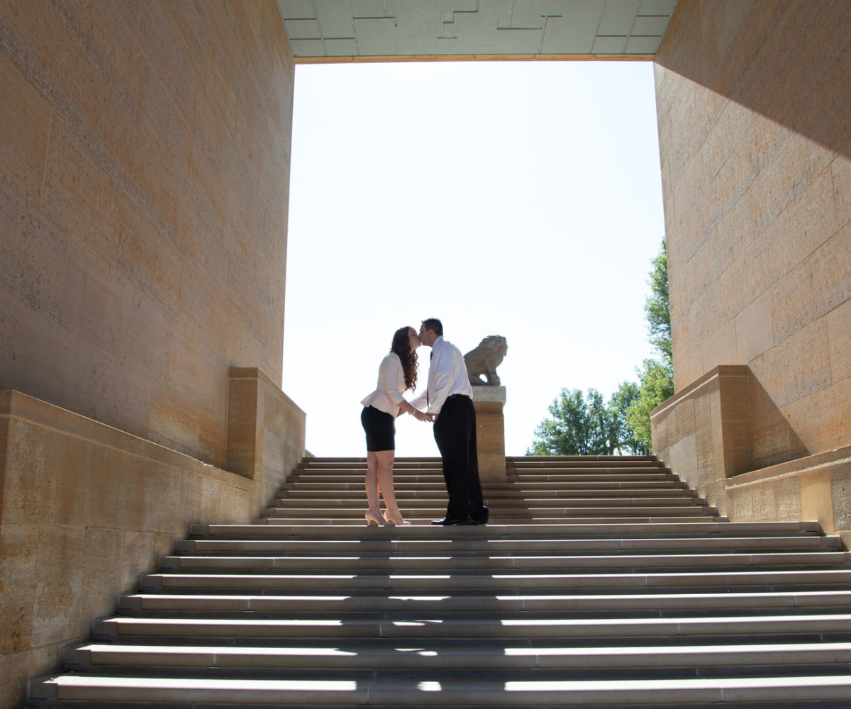 Katie & Ahmed, An Engagement Photo Session at Cranbrook