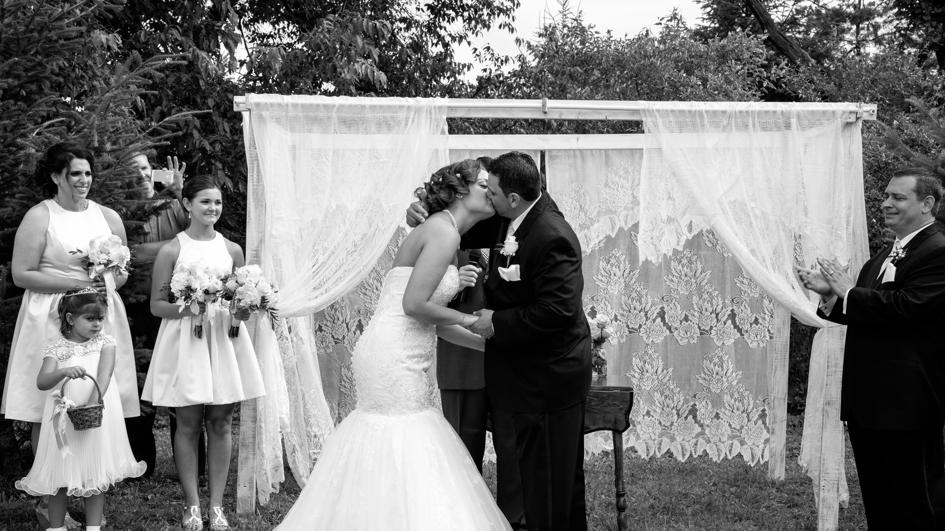 Katie and Ahmed’s Warm Summer Backyard Wedding in Grand Rapids, MI