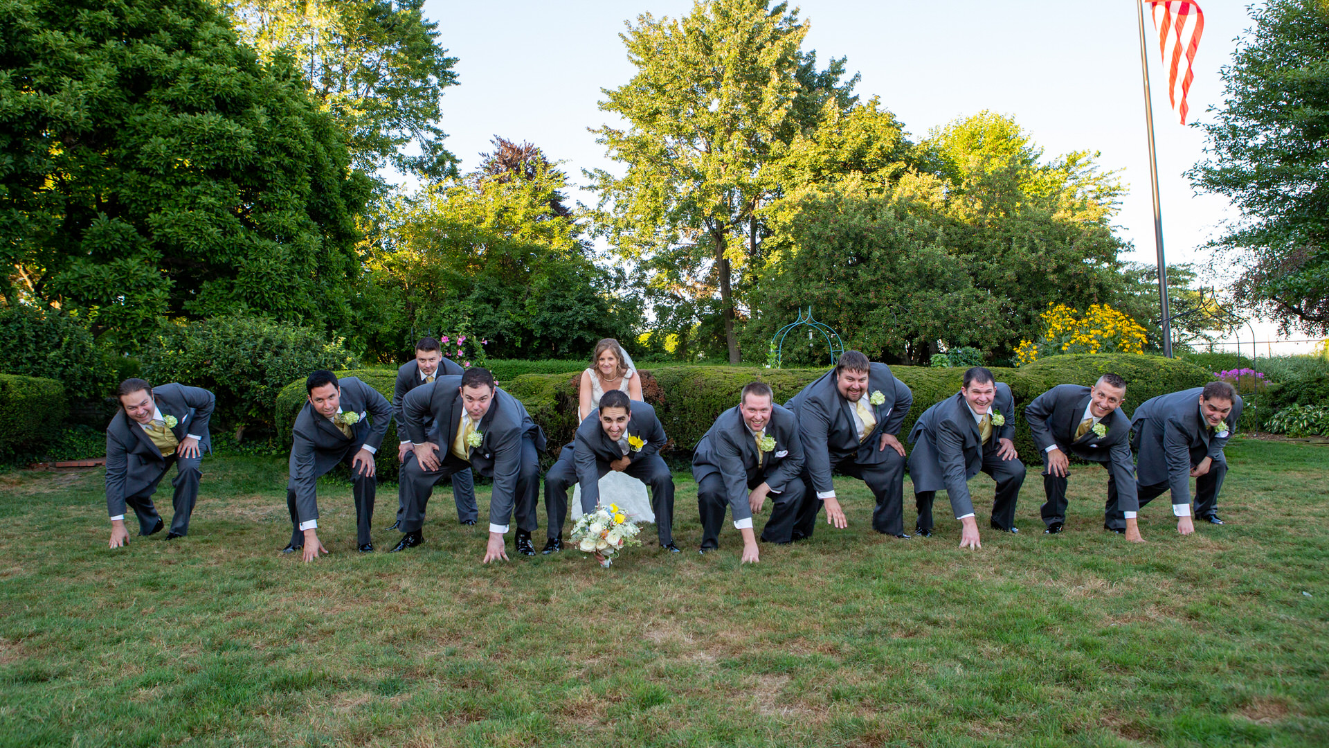 Sarah and Chris’s Romantic Mid-Summer Wedding