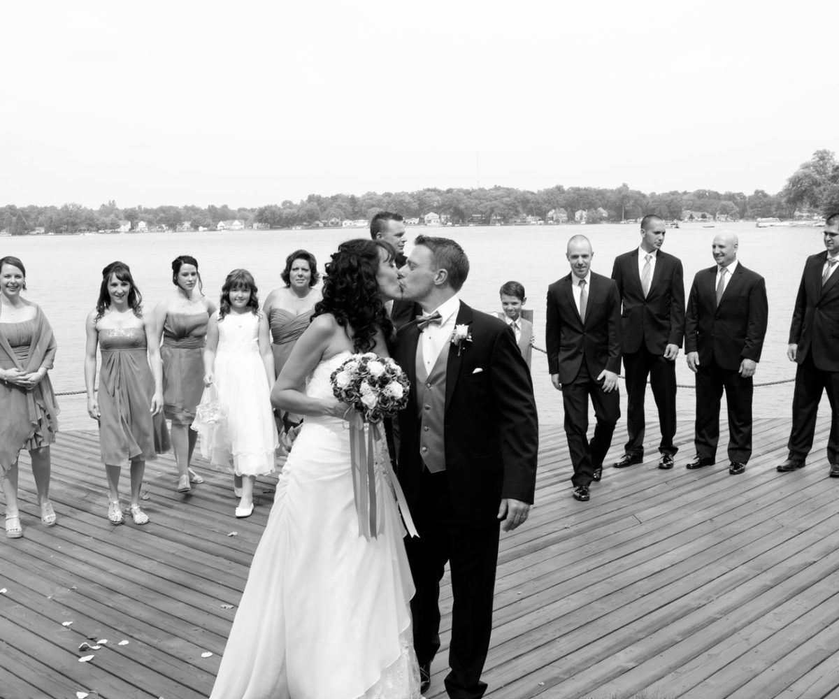 Angela & Jacob’s Backyard Summer Wedding