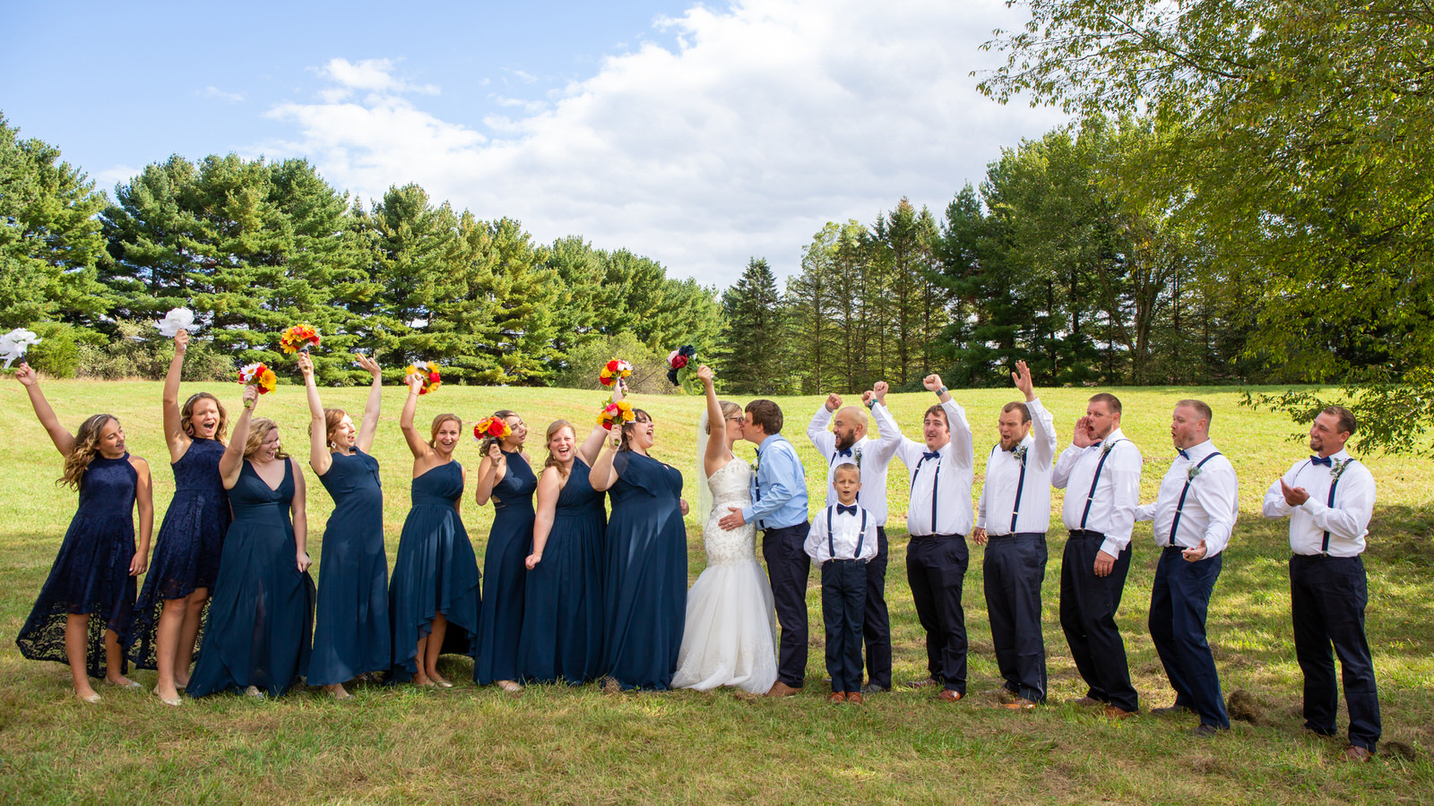Chris & Rebecca’s Backyard Wedding